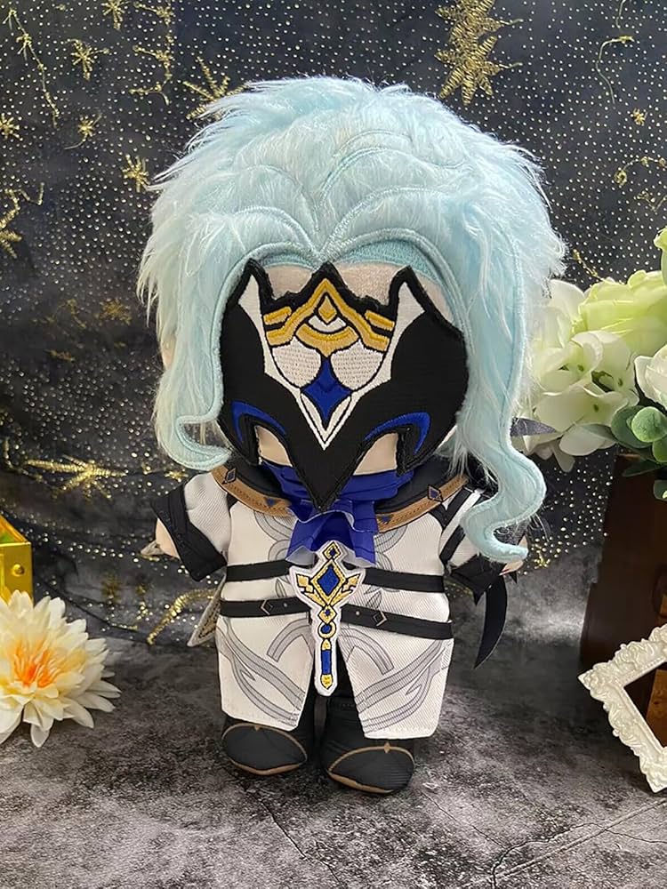 Amazon.co.jp: 原神 ファデュイ 博士 ドットーレ ぬいぐるみ